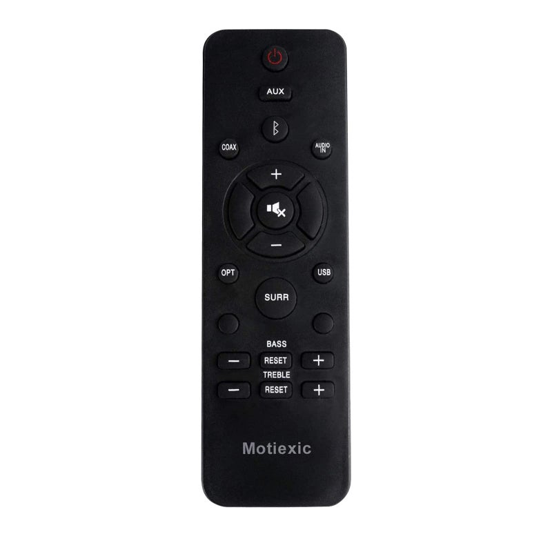 Motiexic Remote for Philips Soundbar HTL2101A/F7 HTL2111A/F7 HTL2160/F7 /F7996510059695 HTL996580004176 HTL1170BF7 HTL1170B/F7 HTL1177BF7 HTL1177B/F7 RT996580004176 - Image 1